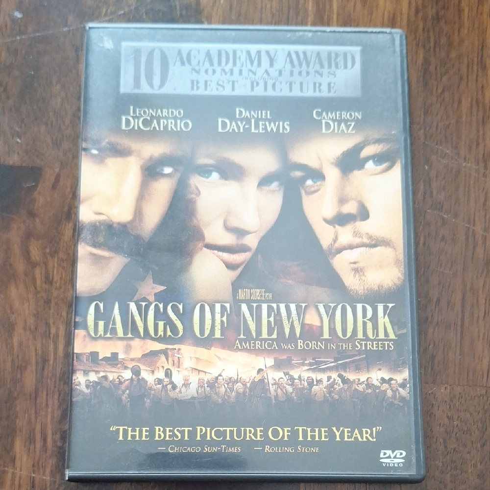 🎁Gangs Of New York (DVD 2002, 2 Disc Set) -- 📀 | FREE with Bundle Purchase